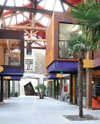 Programme immobilier neuf - Le Cours des Arts à Nantes (44) - La Halle de la Madeleine - Lamotte